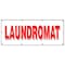 Signmission LAUNDROMAT BANNER SIGN wash fold coin laundry dry cleaning 24 hour open B-96 Laundromat - alternate 1